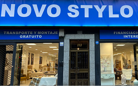 novostylo-acoruna Fachada de la tienda de Novo Stylo en A Coruña